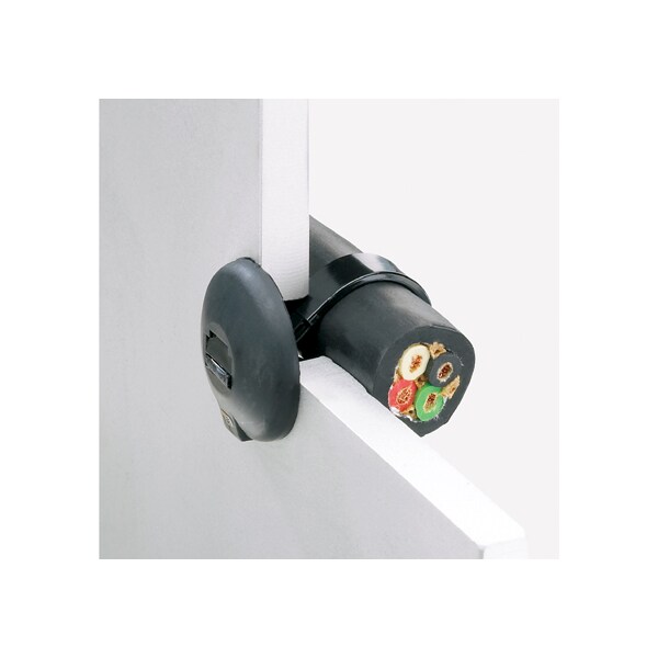 Cable Tie, 10 in L, 2.76 in Max Bundle Dia., Black, Nylon 6/6, 120 lb Strength, 50 PK